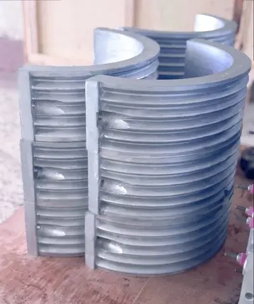 Yancheng Laier Heating Technology Co., Ltd. has successfully completed a new batch of cast aluminum heaters, achieving a dual improvement in production capacity and quality