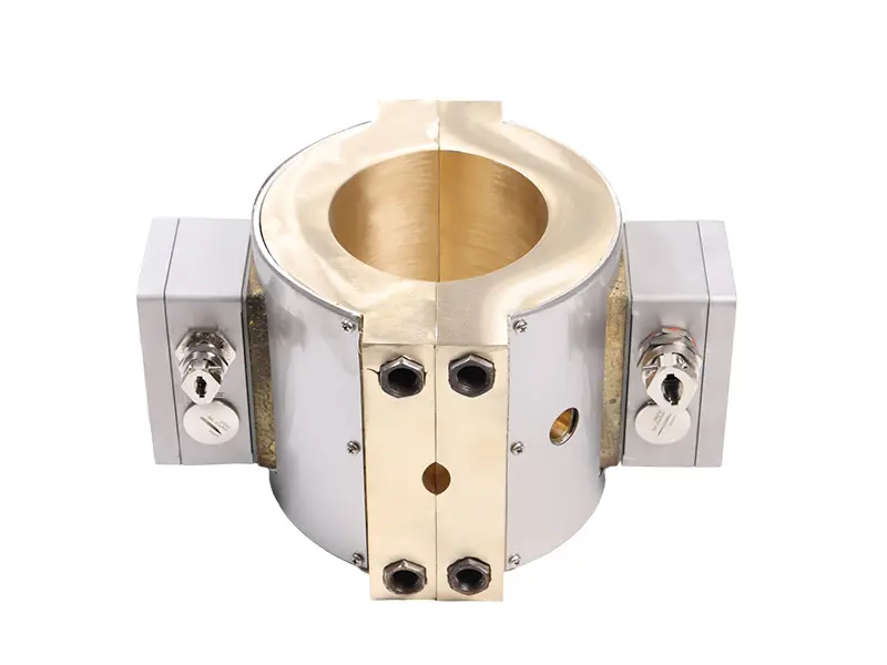 What is the working principle of a cast copper heater